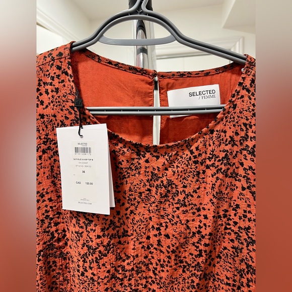 Selected Femme SLFVIOLE top shirt blouse - Picture 7 of 11